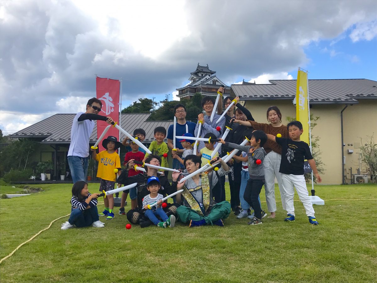 2020年大河ドラマのロケ地!?福知山城でのチャンバラ合戦開催レポート