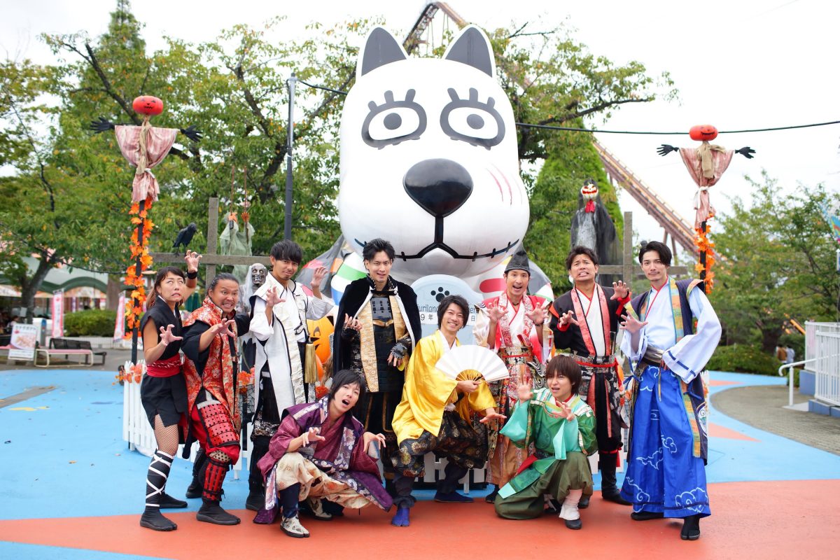 【開催レポート】つ、ついによみうりランドに神戸・清盛隊がやってきた！蘭丸大興奮の一日に迫る！