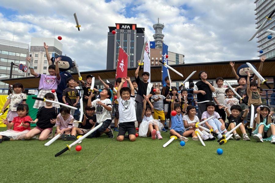 【開催事例】OBS感謝祭 Fun＋Peak!! 2025!でチャンバラ合戦を開催しました