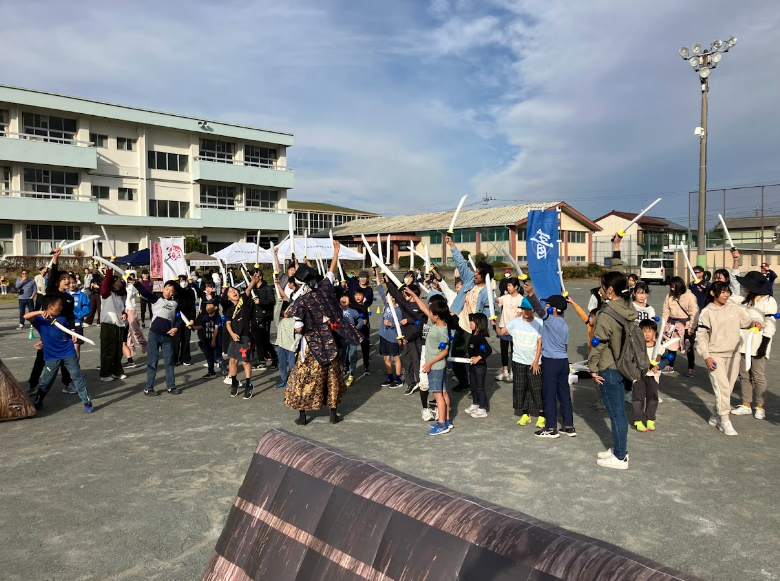 【開催事例】「チャンバラ合戦」倉賀野地区地域づくり活動協議会様